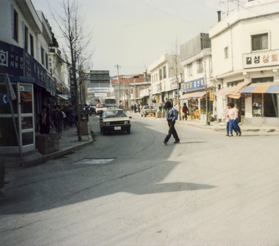 1980년 함평읍 시가지