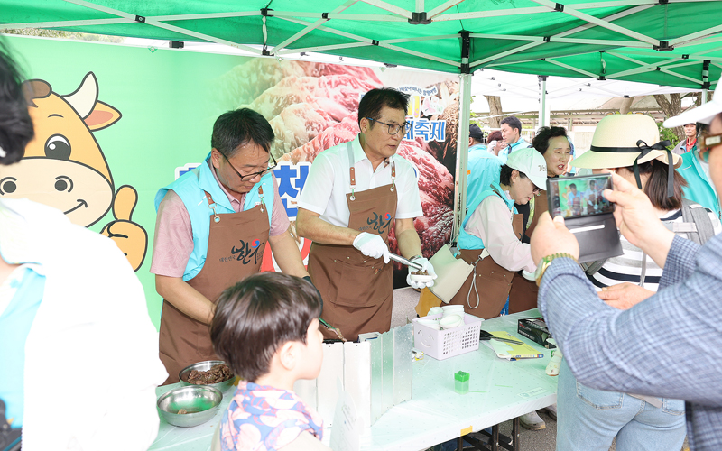 “국향대전에서 한우 맛보세요” 함평군, 한우 소비촉진행사 ‘다채’